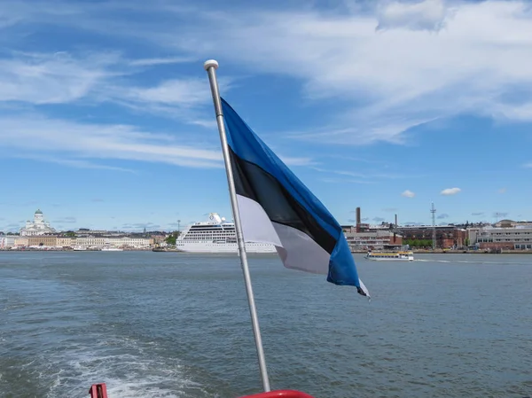 Helsinki Finlandia Około Czerwca 2012 Nautica Cruiseferry Statek Oceania Cruises — Zdjęcie stockowe