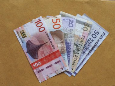Norveç, İsveç ve Danimarka İskandinav banka notları