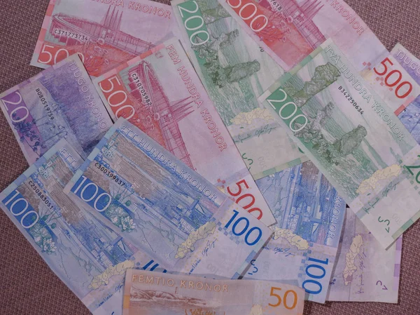 İsveç Kronu banknot para (Sek), İsveç para birimi