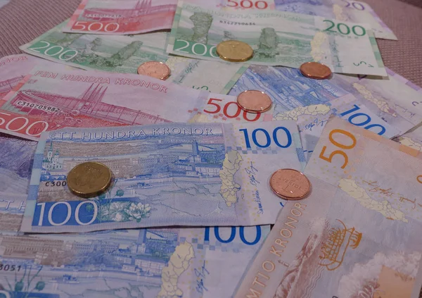 İsveç Kronu banknot ve madeni paralar (Sek), İsveç para birimi