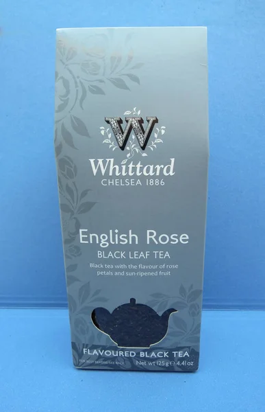 London Inggris Circa March 2016 Whittard English Rose Black Leaf — Stok Foto