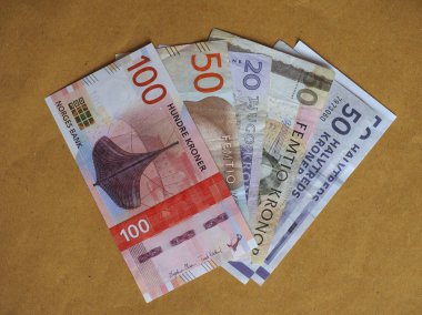 Norveç, İsveç ve Danimarka İskandinav banka notları