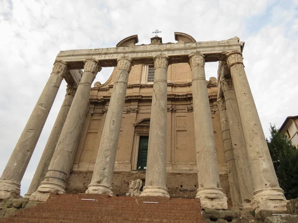 Ruïnes Van Het Forum Romanum Aka Foro Romano Rome Italië — Stockfoto