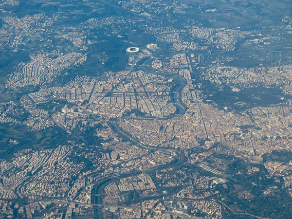 Vista Aérea Ciudad Roma Italia —  Fotos de Stock