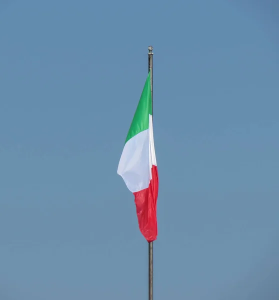 Italiensk flagg av Italien — Stockfoto