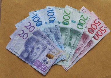 İsveç Kronu banknot para (Sek), İsveç para birimi