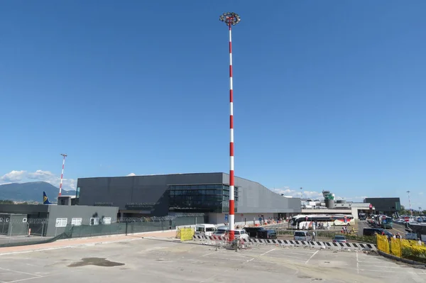 Orio Serio Włochy Września 2015 Aeroport Terminalu Parking — Zdjęcie stockowe