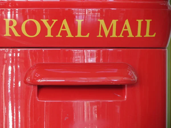 Londres Reino Unido Circa Janeiro 2015 Royal Mail Red Box — Fotografia de Stock