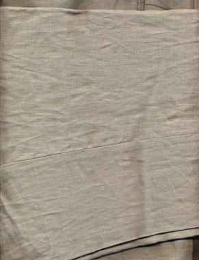 Gri keten kumaş doku arka plan olarak yararlı