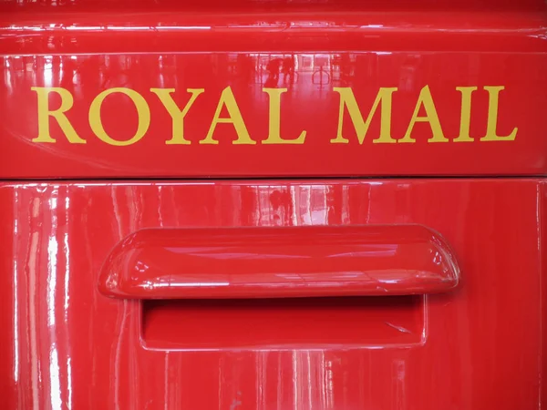 Londres Reino Unido Circa Janeiro 2015 Royal Mail Red Box — Fotografia de Stock