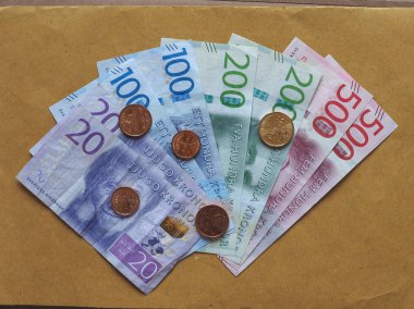 İsveç Kronu banknot para (Sek), İsveç para birimi