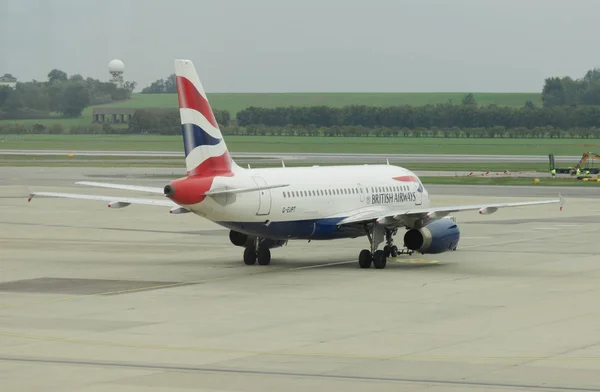 Wien Schwechat Österreich Oktober 2015 Airbus 319 100 Flugzeuge Der — Stockfoto