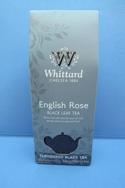 London Inggris Circa March 2016 Whittard English Rose Black Leaf — Stok Foto