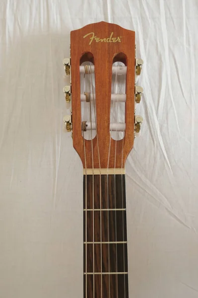 Scottsdale Arizona Circa November 2015 Fender Guitarra Clássica Esc105 Série — Fotografia de Stock