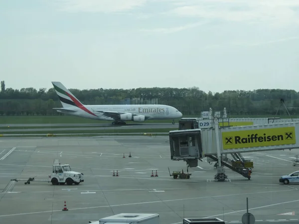 Vídeň Schwechat Rakousko Cca Dubna 2017 Airbus Tvrdí Bude Ukončena — Stock fotografie