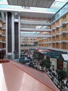 Goteburg, İsveç - yaklaşık Ağustos 2017: Radisson Blu hotel