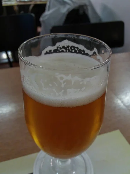 Verre à bière lager allemand — Photo