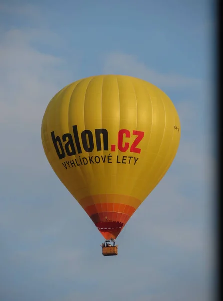 布尔诺的热气球 — 图库照片