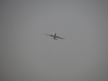 Lufthansa Airbus A319 Napoli kalkış