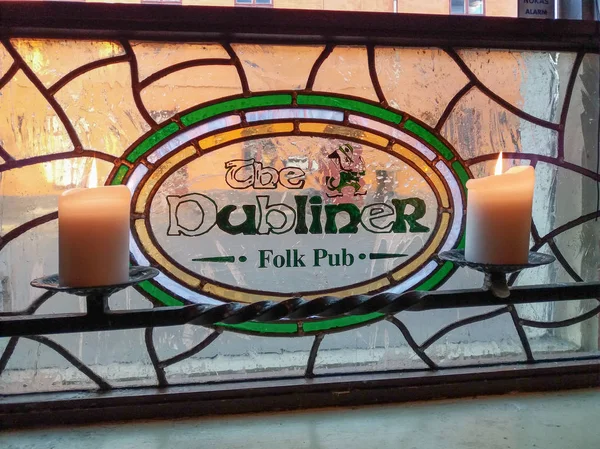 A Dubliner folk pub Oslóban — Stock Fotó
