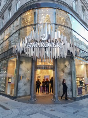 Wien'deki Swarovski mağazası