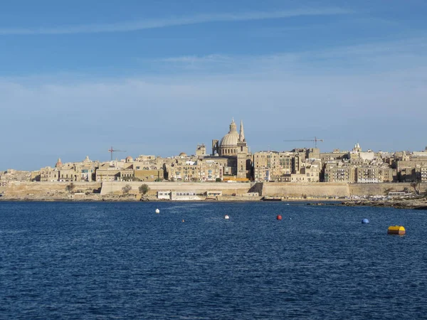 Valletta, Malta, historical city centre — Stock Photo, Image