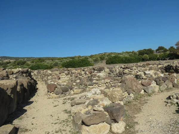 Su Nuraxi - Barumini nuraghe — Foto de Stock