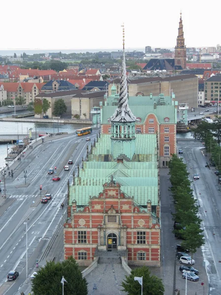 Borsen, noto anche come Borsbygningen a Copenaghen — Foto Stock