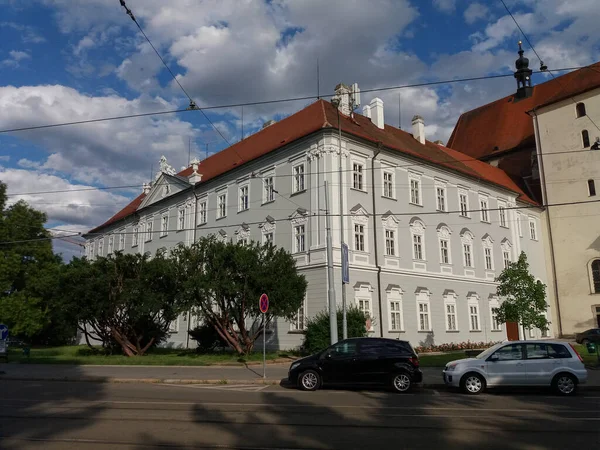 Brno Τσεχικη Δημοκρατια Circa Ιουλιοσ 2018 Εκκλησία Του Αγίου Θωμά — Φωτογραφία Αρχείου