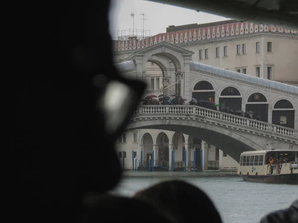 Venedig Italien Circa März 2018 Ponte Rialto Übersetzt Rialto Brücke — Stockfoto