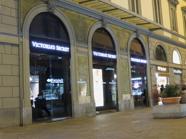Florence Italië Circa Oktober 2018 Victoria Secret Store — Stockfoto