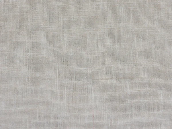 White Cotton Linen Fabric Texture Useful Background — Stock Photo, Image