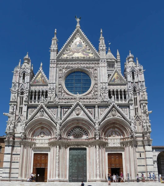 Siena Italy Circa July 2016 Cathedral Church Aka Duomo Siena — 스톡 사진