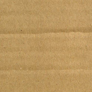 Kahverengi kıvrımlı karton sayfa arkaplanı