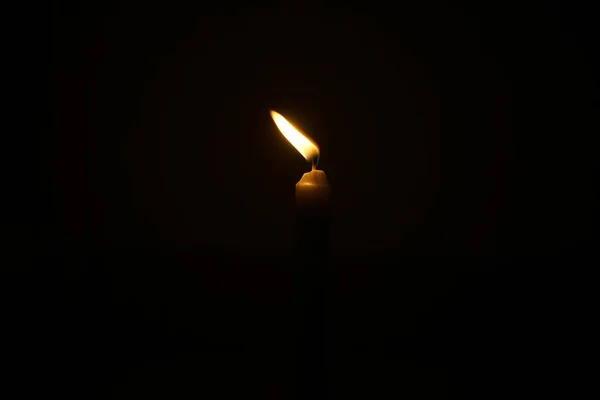 Candle Dark — Stock Photo, Image