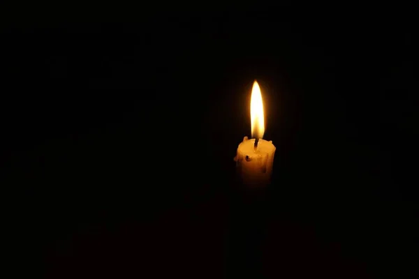 Candle Darkness — Stock Photo, Image