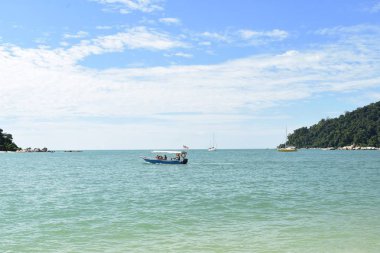 plajda bir görünüm