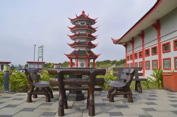 Une Vue Mosquée Chinoise — Photo