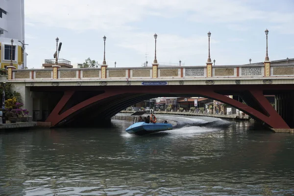 Melaka Malaysia November 2019 Scenic View Melaka River — Stock Photo, Image