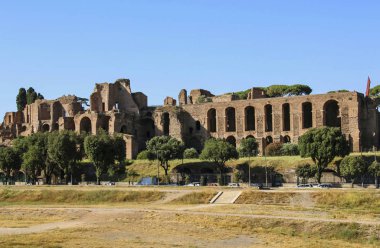 Antik Caracalla Hamamı Roma, İtalya kalıntıları