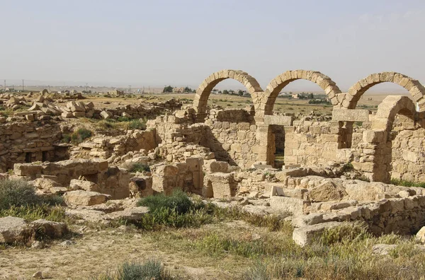 Romeinse Ruïnes Umm Rasas Een Archeologische Site Jordan Unesco World — Stockfoto