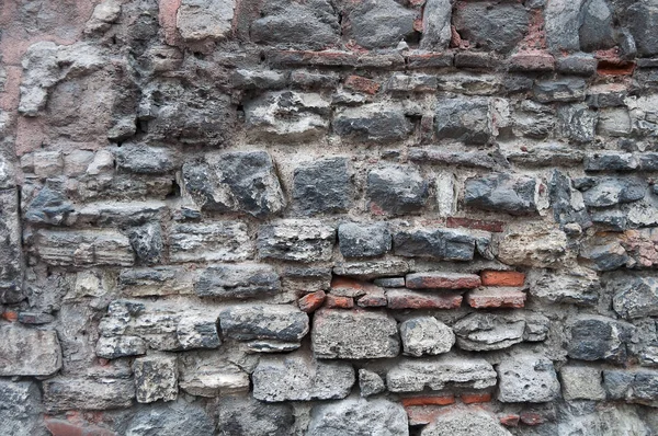 Altes Mauerwerk Aus Verschiedenen Steinen — Stockfoto