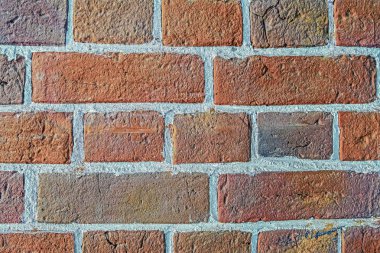 Desen renkli cam tuğla renkli arka plan yakından ile.