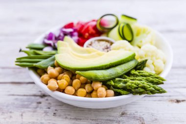 Buda kasesi, sağlıklı ve dengeli yemek.. 