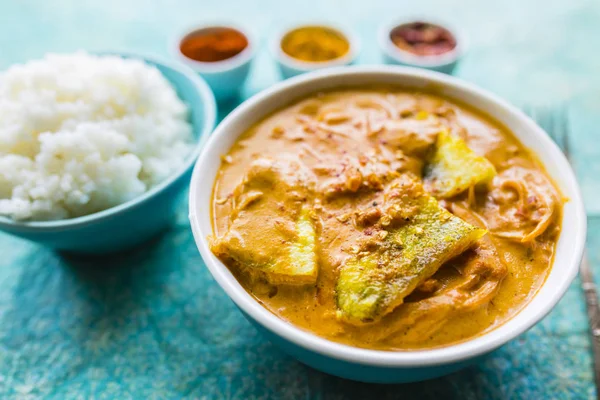 Curry Fish Coconut Milk Fish Molee — Stock Photo, Image