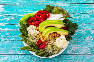 Buda kasesi, sağlıklı ve dengeli yemek.. 