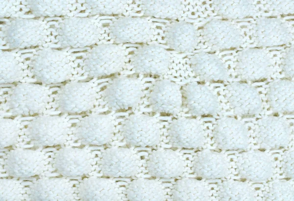 Seamless Beige Knitwear Fabric Texture Pigtails Repeating Machine Knitting Texture — Stock Photo, Image