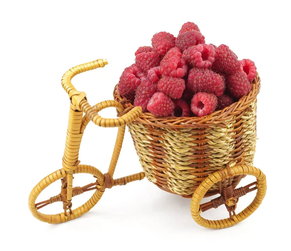 Decorative Bicycle Raspberry — Stock Photo, Image