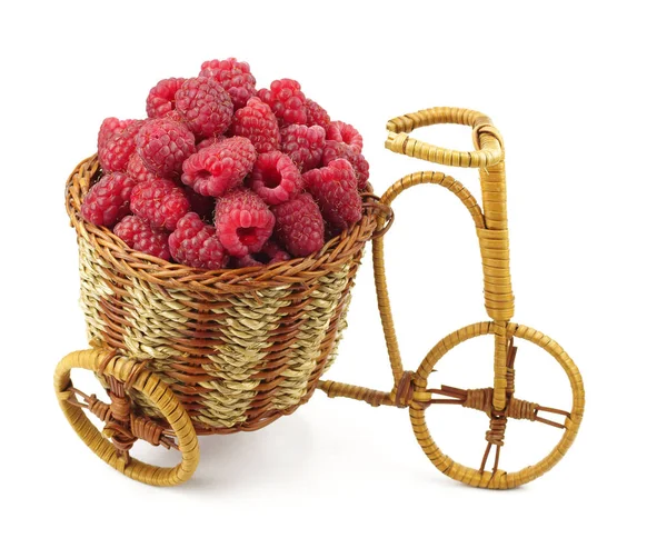 Decorative Bicycle Raspberry — Stock Photo, Image