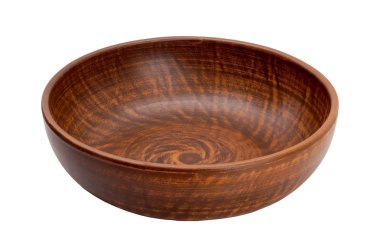 Beyaz bir arka plan üzerinde izole seramik tabak